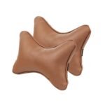 NECK PILLOW POLYFILL for Car (SET OF 2) Tan